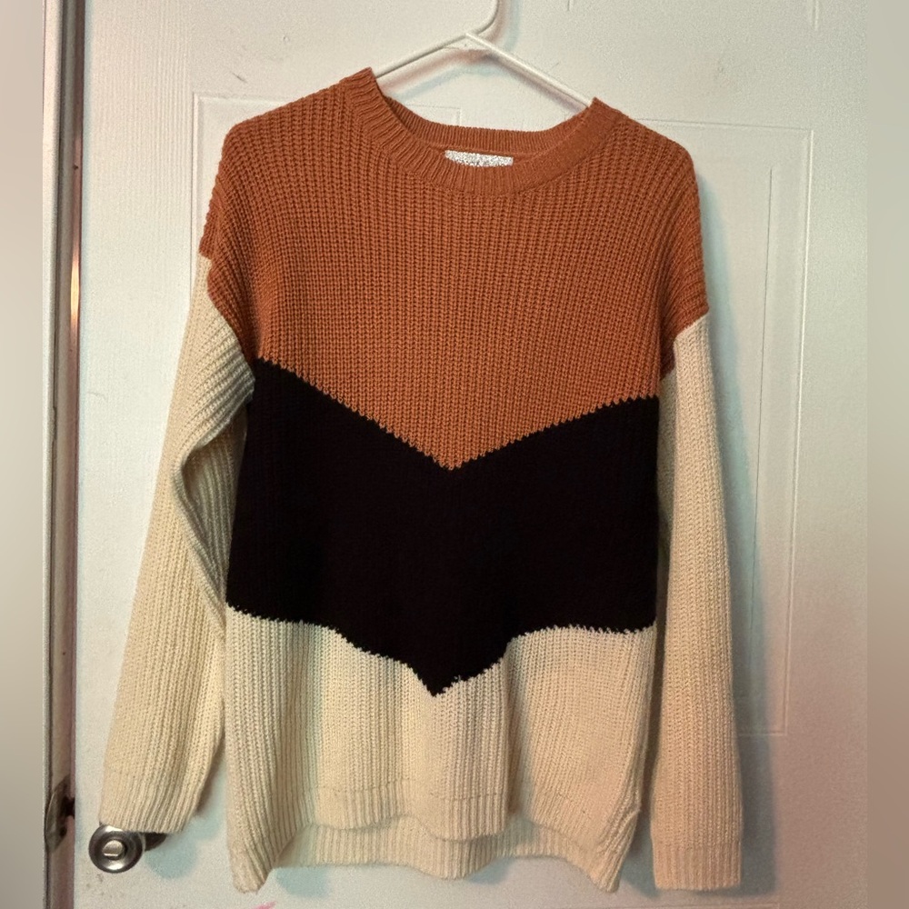 Colorblock Sweater